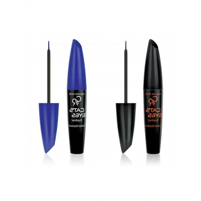 Suya Dayanıklı Yoğun Siyah Mat Eyeliner, Cats Eyes