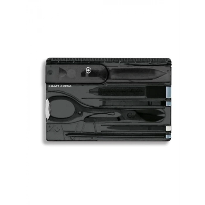 SwissCard Classic Şeffaf Siyah Çok Fonksiyonlu Araç