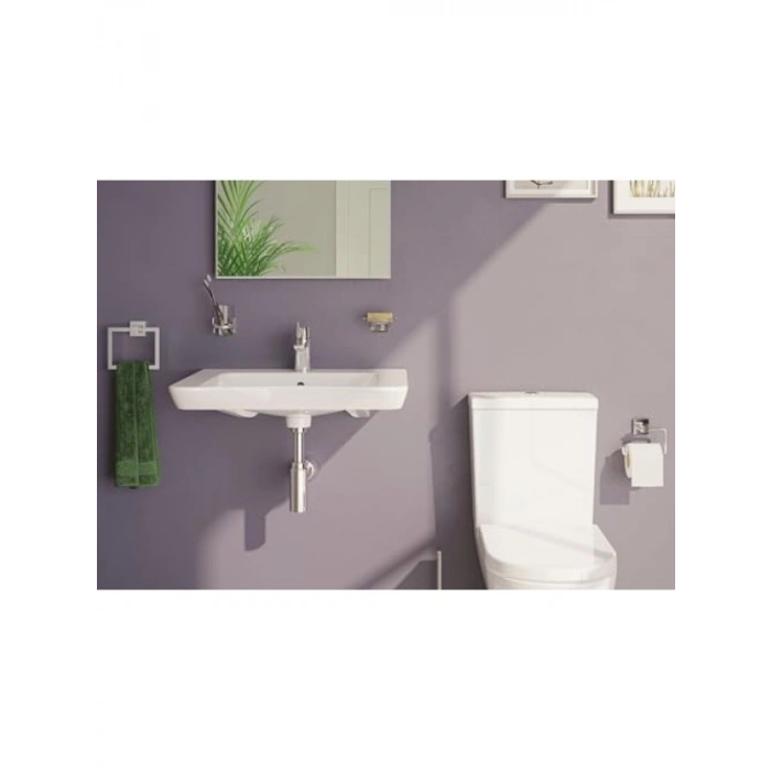 T Tipi Krom Lavabo Sifon Seti - Giriş G 1 1/4”