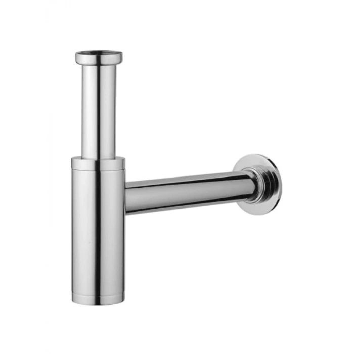 T Tipi Lavabo Sifonu - Krom Renk, G 1 1/4” Giriş