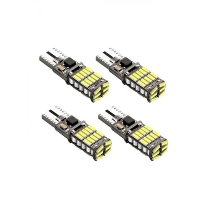 T10 Led 26 Ledli W5W Canbus Ampul, 4 Adet Set