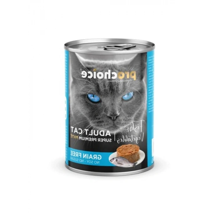 Tahılsız Balık Etli Kedi Maması 400 g, 12 Adet