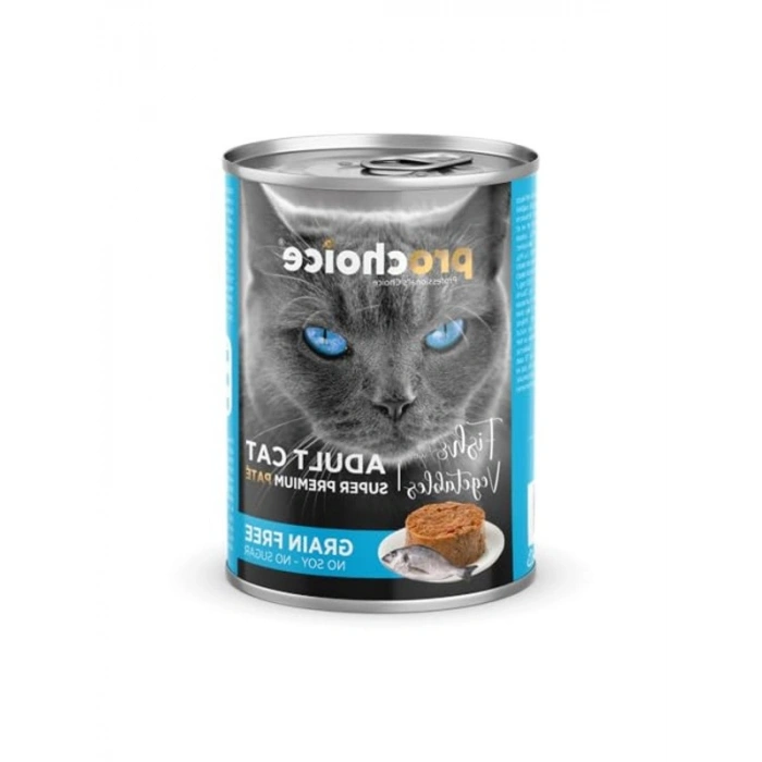Tahılsız Balık Etli Kedi Maması 400 g, 12 Adet