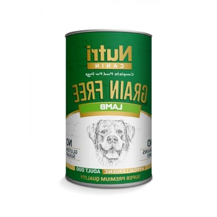 Tahılsız Kuzu-Patatesli Konserve Mama, 400 Gr x 6 Adet