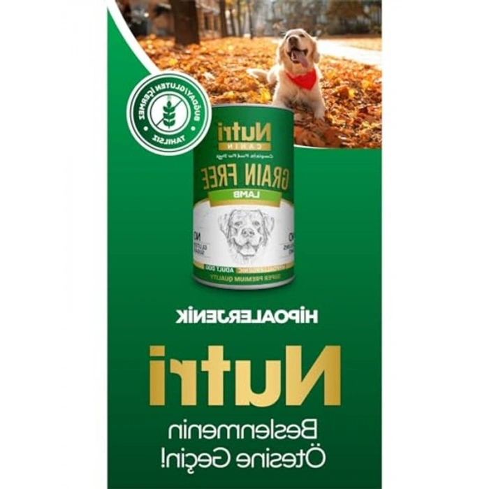 Tahılsız Kuzu-Patatesli Konserve Mama, 400 Gr x 6 Adet