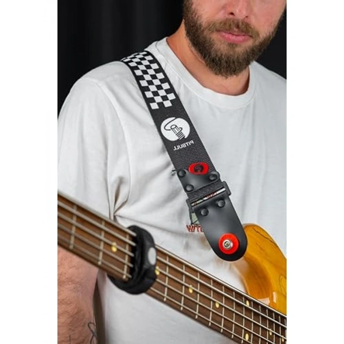 Tak-Çıkar Gitar Askı Kilidi, 4 Renk Seçeneği ile Güvenli