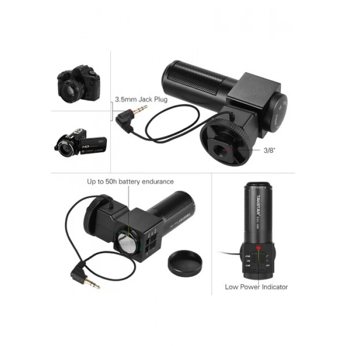 Takstar SGC-698 DSLR Uyumlu Video Mikrofonu