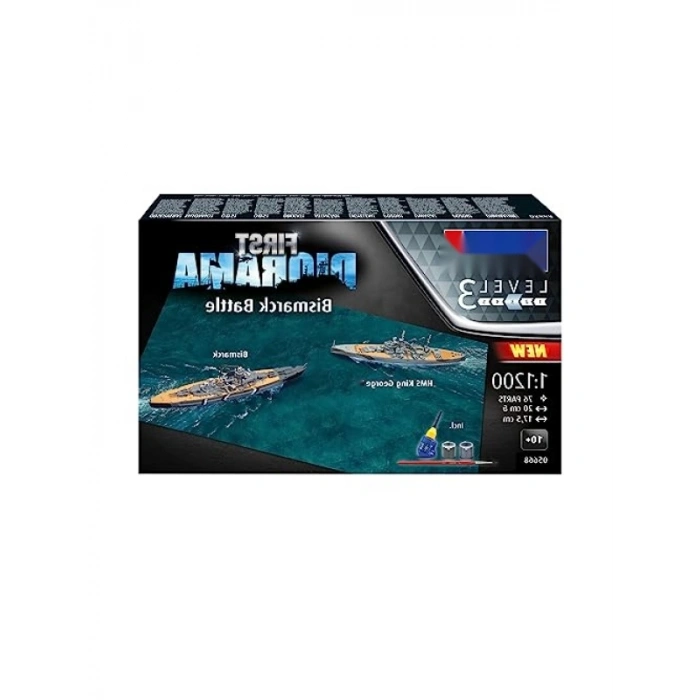 Tarihi Savaş Gemileri Diorama Seti