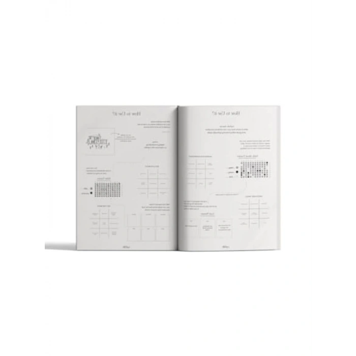 Tarihsiz Şık Planner - Hayal Gücünüzü Serbest Bırakın