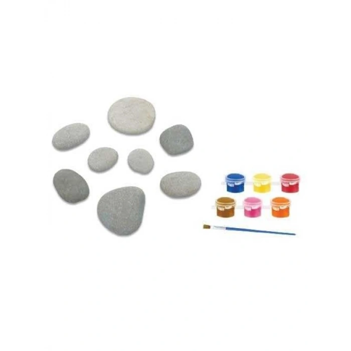 Taş Boyama Hobi Seti - 3+ Yaş İçin Eğlenceli Aktivite