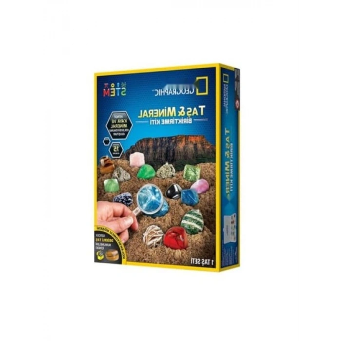 Taş ve Mineral Biriktirme Kiti - Eğitici Set