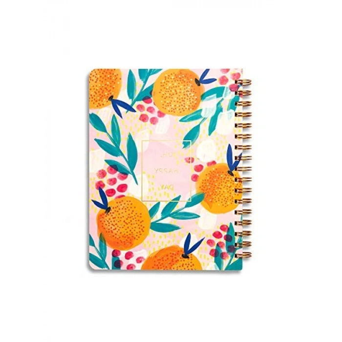 Tasarımcı Spiral Defter - 192 Çizgili Sayfa