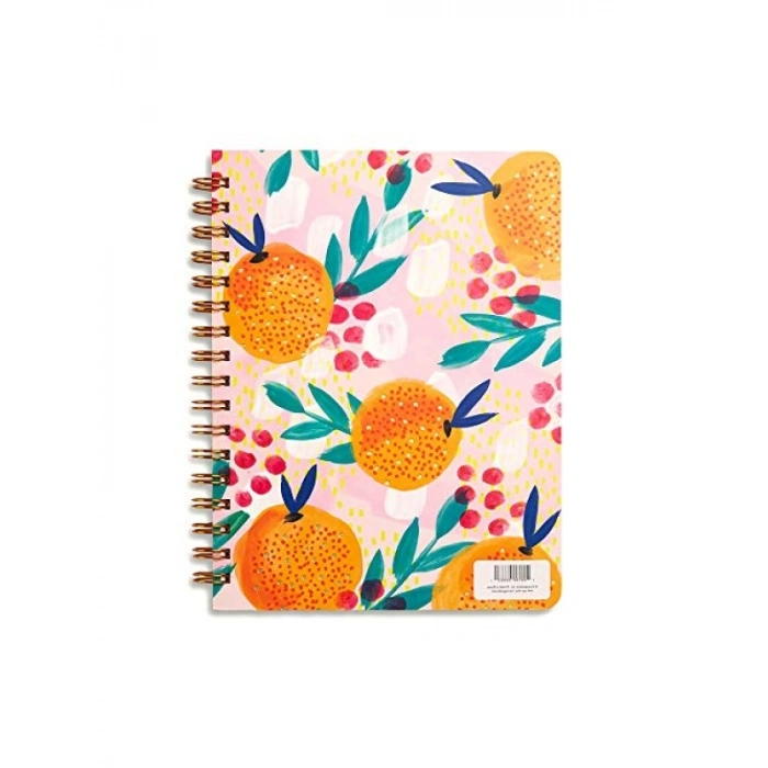 Tasarımcı Spiral Defter - 192 Çizgili Sayfa