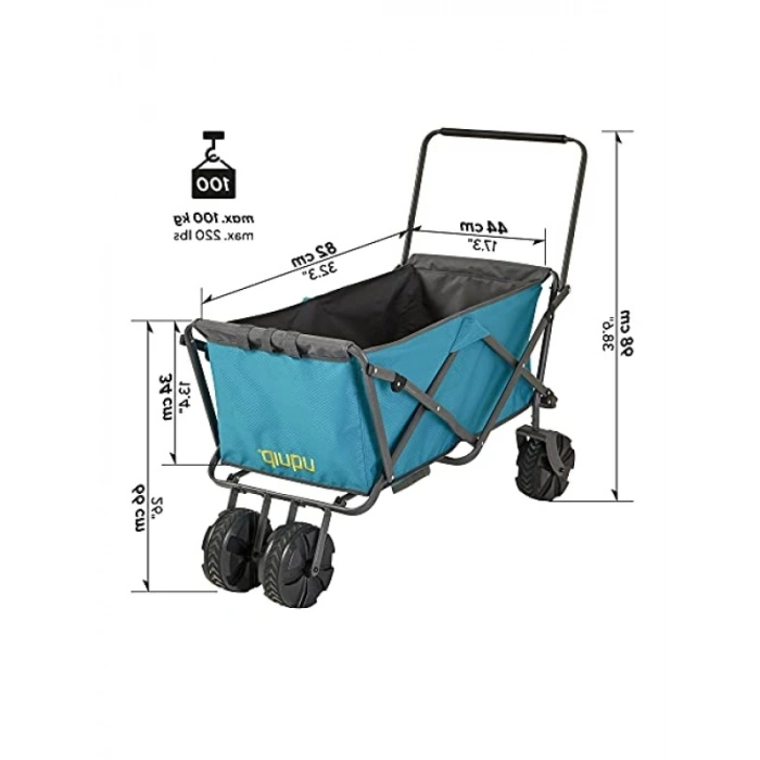 Taşıma Aracı, 600D RipStop Polyester, 100 kg Kapasite, Unisex