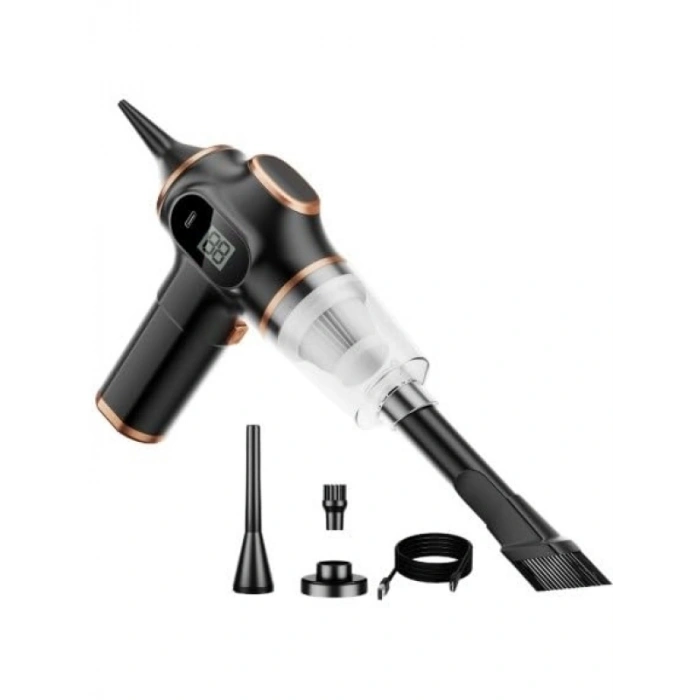 Taşınabilir 6lı Süpürge - 10000 Pa Güç, USB Şarjlı