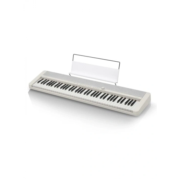 Taşınabilir 76 Tuşlu Klavye (Beyaz)