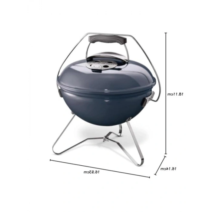 Taşınabilir Barbekü Mangalı, Ø 37 cm Izgara Yüzeyi