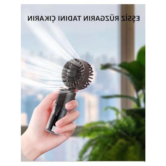Taşınabilir Buharlı Vantilatör, 4 Hız Ayarı ile