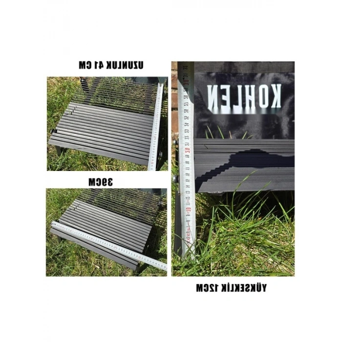 Taşınabilir Çantalı Döküm Izgara - Özel Tasarım