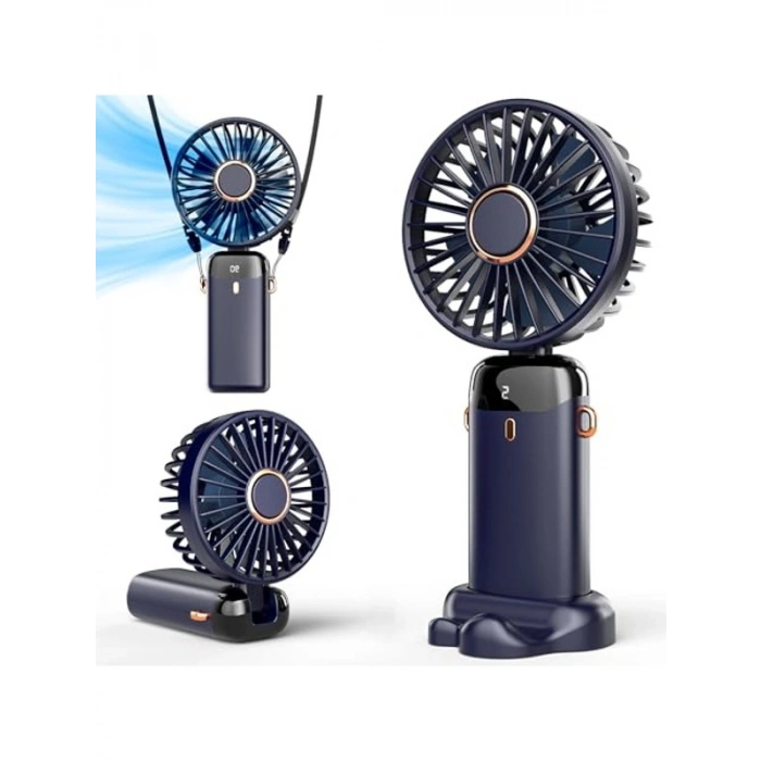 Taşınabilir El Vantilatörü, 5 Hız ve Ayarlanabilir Tasarım