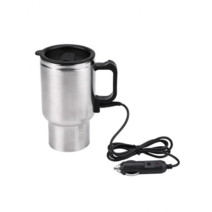 Taşınabilir Elektrikli Su Isıtıcısı (450 ml, Paslanmaz Çelik)