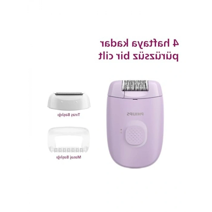 Taşınabilir Epilasyon Cihazı, Hassas ve Masaj Başlığı ile