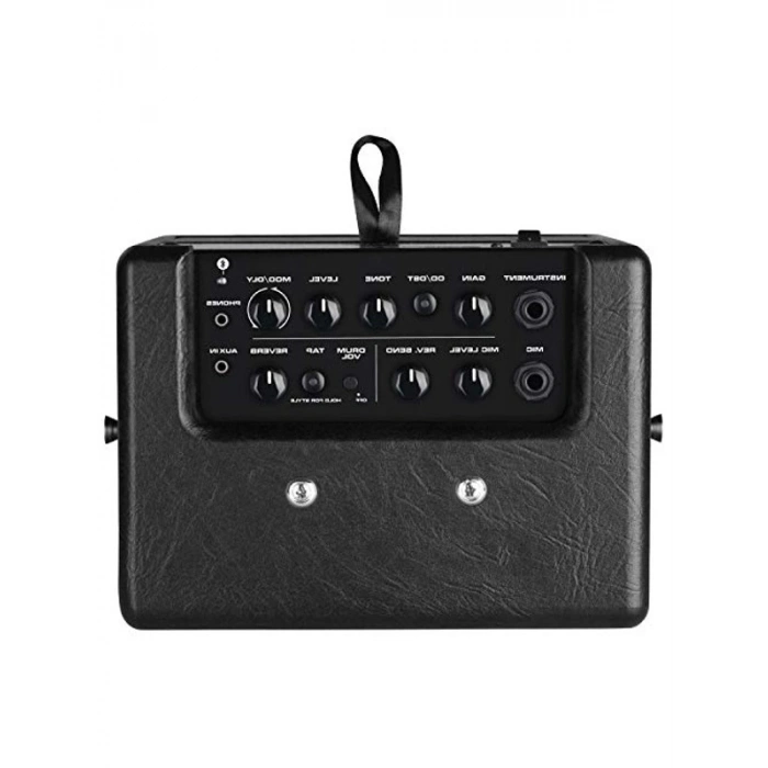 Taşınabilir Gitar Amplifikatörü, 8 Watt, Bluetooth, Siyah
