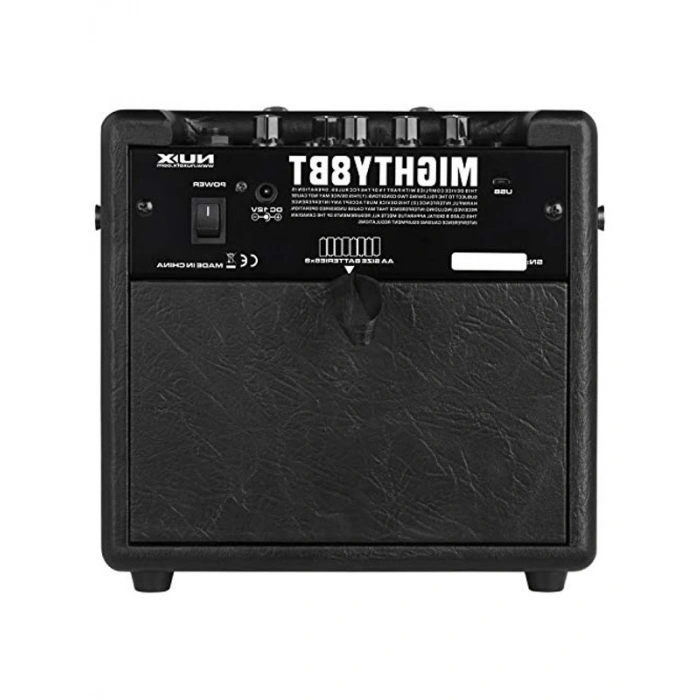 Taşınabilir Gitar Amplifikatörü, 8 Watt, Bluetooth, Siyah