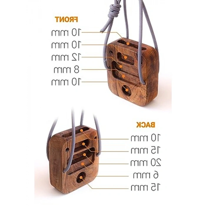 Taşınabilir Hangboard, El Kavrama Güçlendirici için İdeal