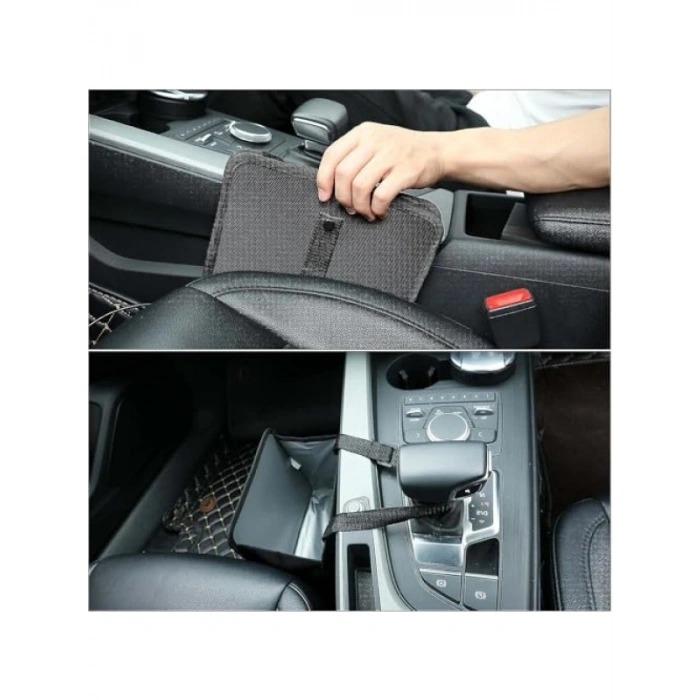 Taşınabilir Katlanabilir Araba Çöp Kutusu - Su Geçirmez