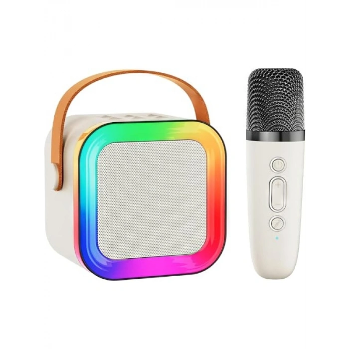 Taşınabilir Mini Karaoke Makinesi - Bluetooth Hoparlörlü