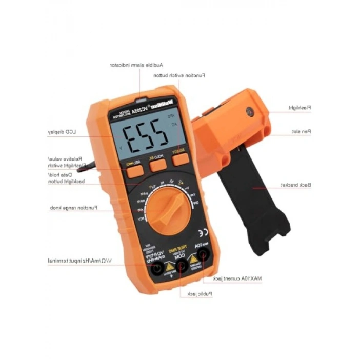 Taşınabilir Multimetre, Isı Ölçer ve NCV