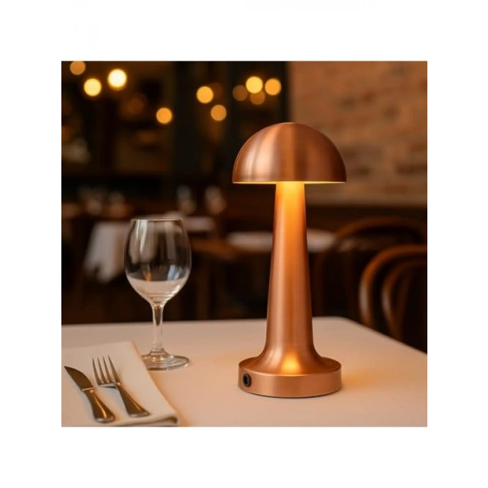 Taşınabilir Şarjlı Dokunmatik Masa Lambası, 3 Renk Modu