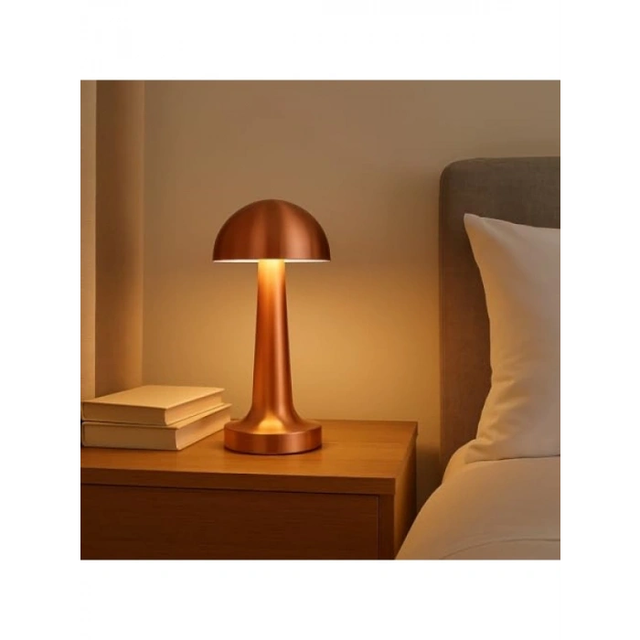 Taşınabilir Şarjlı Dokunmatik Masa Lambası, 3 Renk Modu