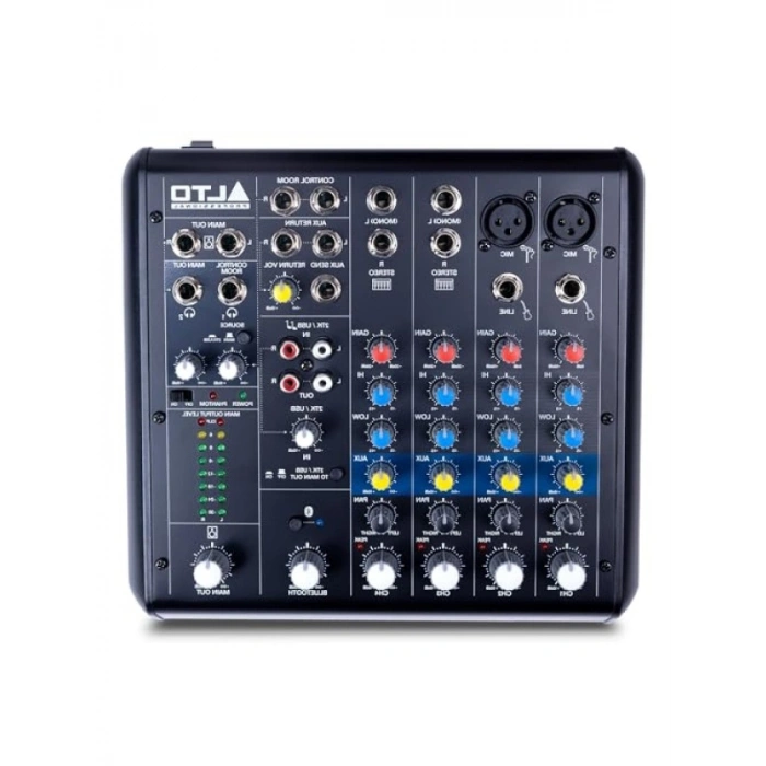 Taşınabilir Ses Mikseri - USB ve Bluetooth Bağlantısı