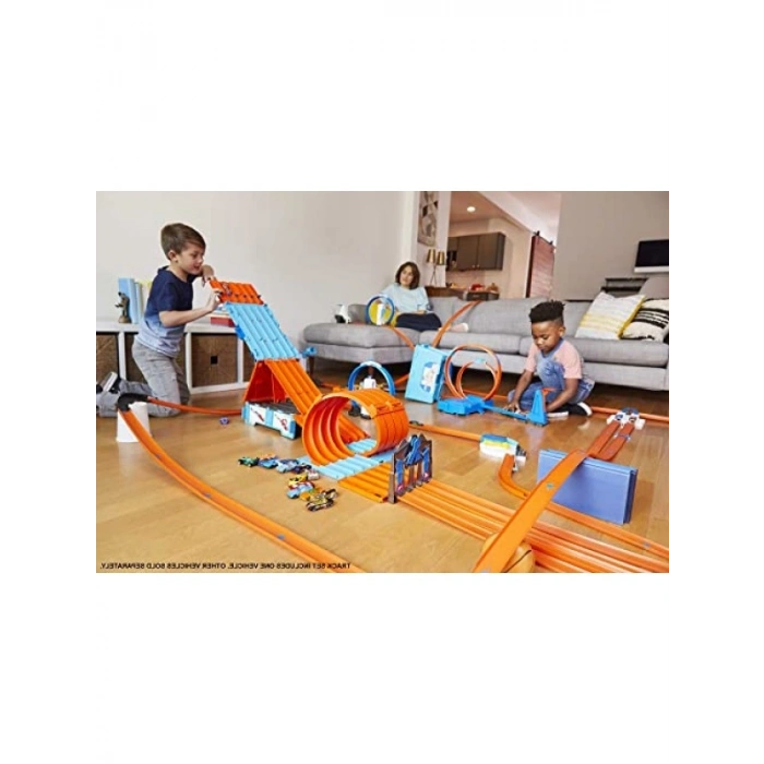 Taşınabilir Yarış Kutusu ile 3 Akrobasi Seti