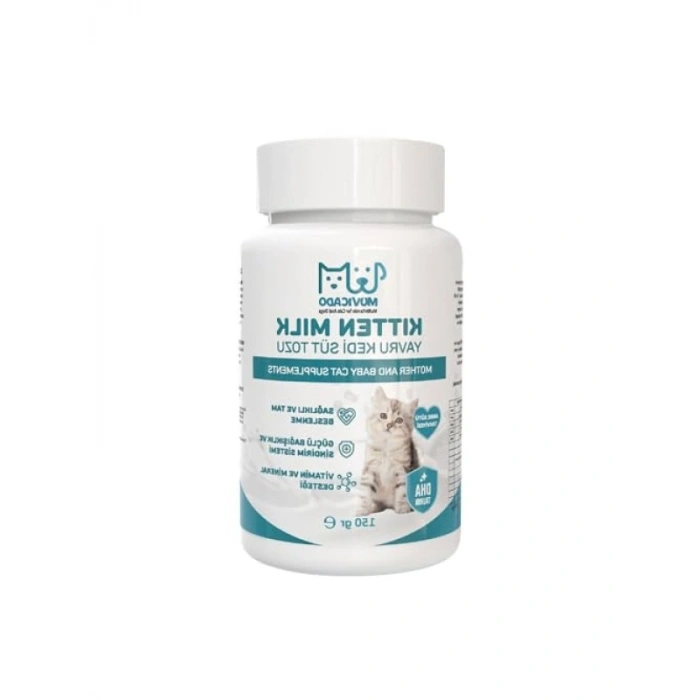 Taurin İçeren Yavru Kedi Süt Tozu