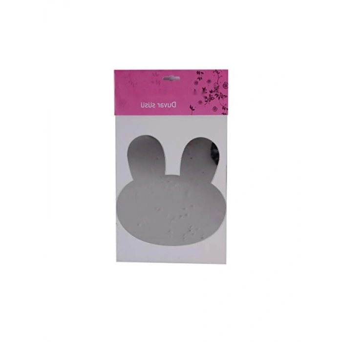 Tavşan Şekilli Aynalı Duvar Süsü