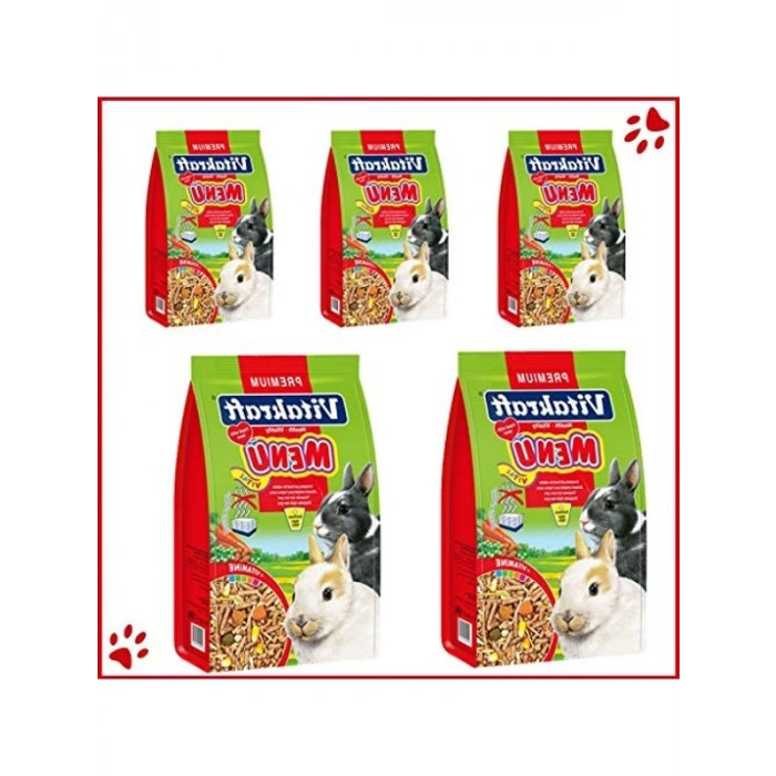 Tavşan Yemi, 1000gr x 5 Adet Avantajlı Paket
