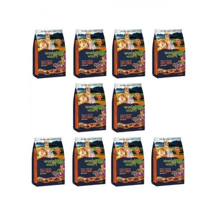 Tavşan Yemi 800 Gr - 10 Adet Pakette