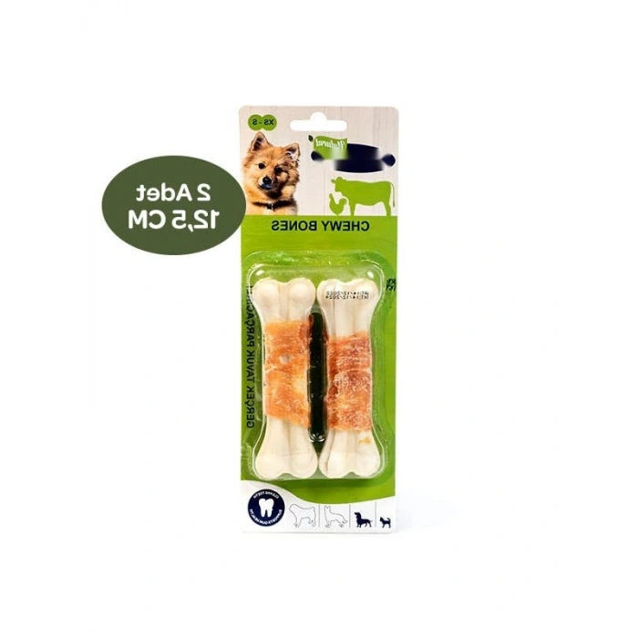 Tavuk Aromalı Diş Bakım Kemiği - S Boy, 2 Adet