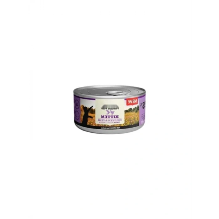 Tavuk ve Balık Karışımlı Yavru Kedi Pate, 85 gr