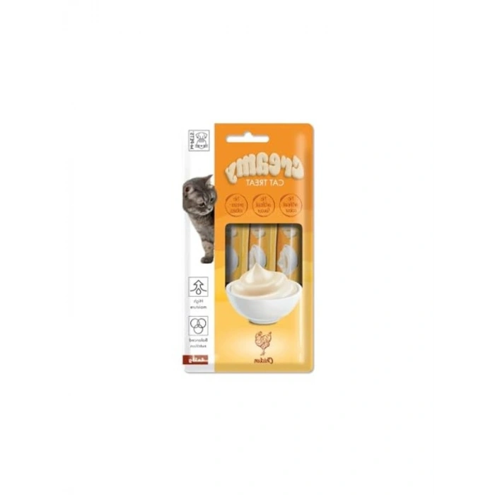 Tavuklu Creamy Kedi Ödülü, 4 x 15 gr