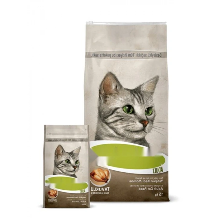 Tavuklu Hamsi ve Pirinçli Yetişkin Kedi Maması 1.5 Kilo