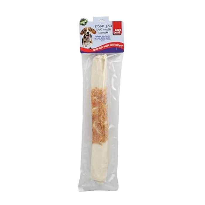 Tavuklu Jumbo Roll Kemik - 32 cm, 200 Gram