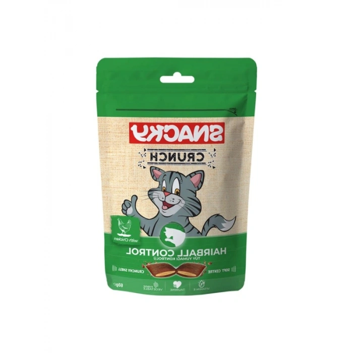 Tavuklu Kedi Ödül - Hairball Control - 60gr