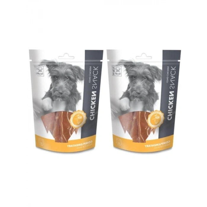 Tavuklu Köpek Ödülü 80 gr - 2li Paket