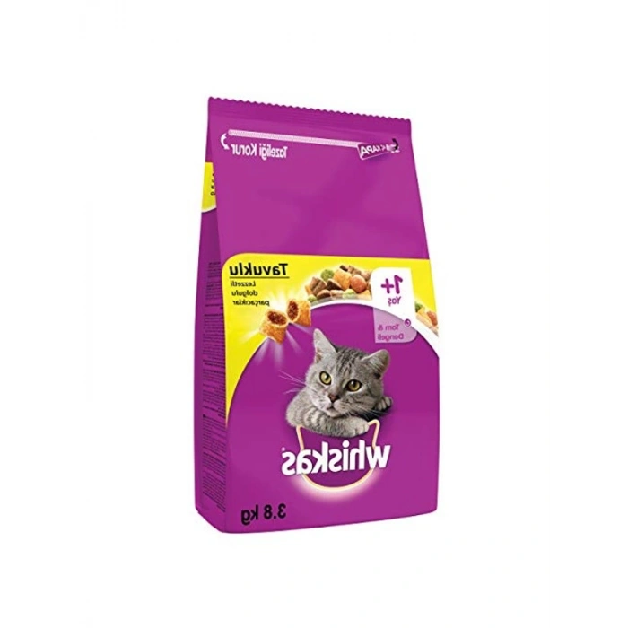 Tavuklu Kuru Kedi Maması 3.8 Kg Besleyici
