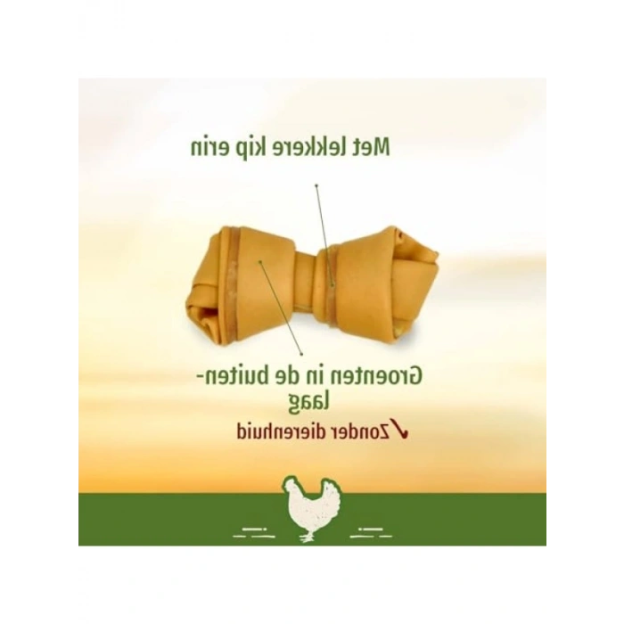 Tavuklu Mini Kemik Köpek Ödülü - 8li, 128 Gr