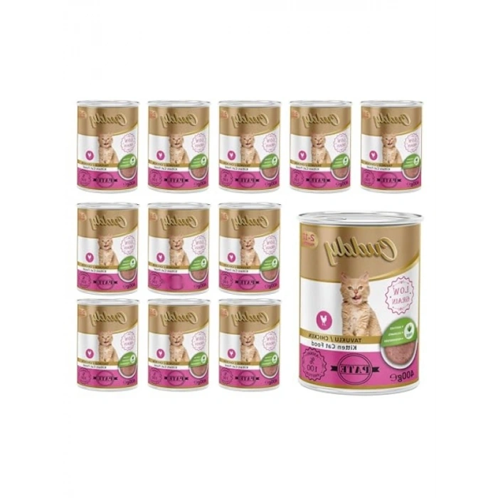 Tavuklu Pate Yaş Mama - 400 Gr x 12 Adet